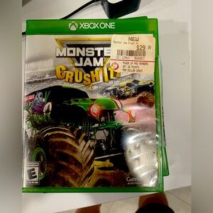 Monster jam video game Xbox